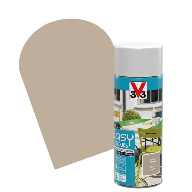 Laque Easy Colours beige satiné 0,4 L V33