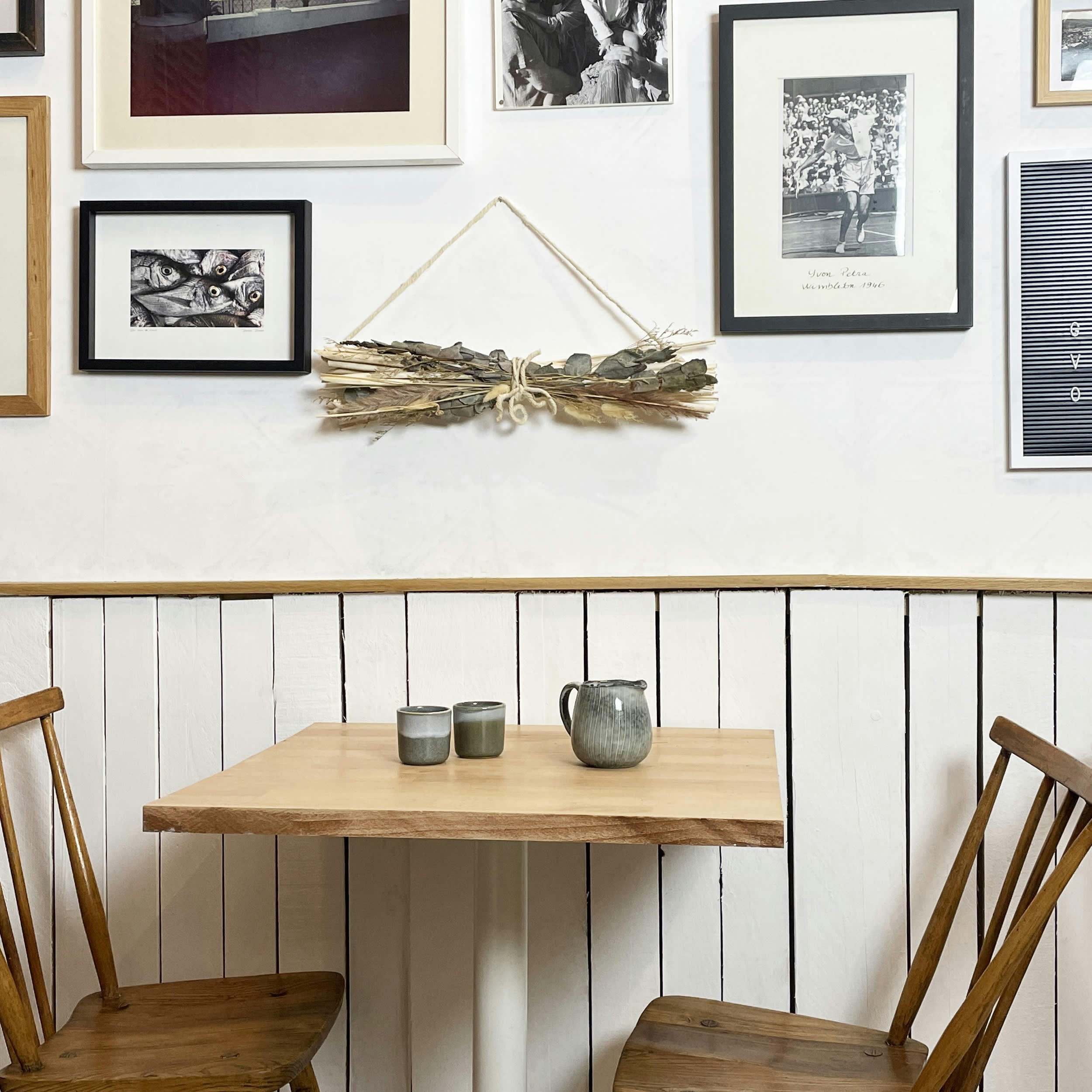 - Suspension fleurs séchées 55cm