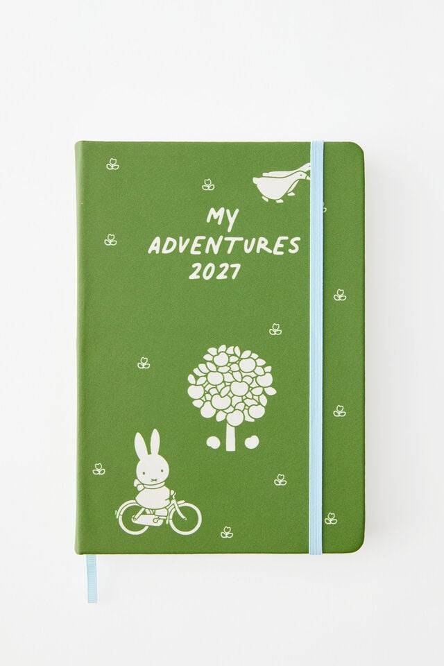 Miffy 2027 A5 Daily Hard Cover Diary