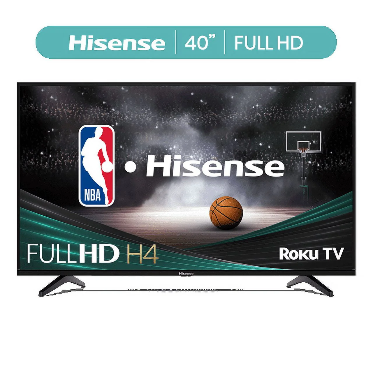 Hisense 40 FHD Roku Smart LED TV 1080p, Motion Rate 120, Game Mode, DTS Sound
