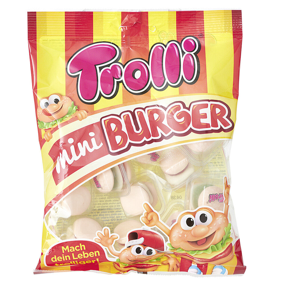 Bonbons mini Burger Trolli
