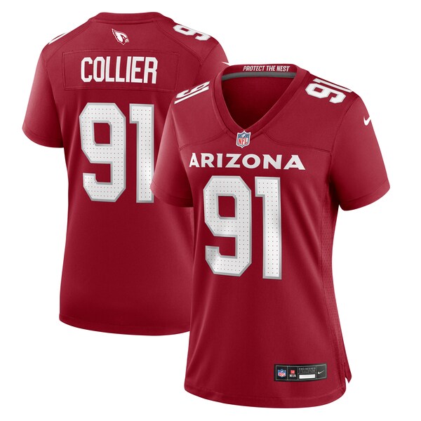 L.J. Collier Arizona Cardinals Nike Women's  Game Jersey -  Cardinal