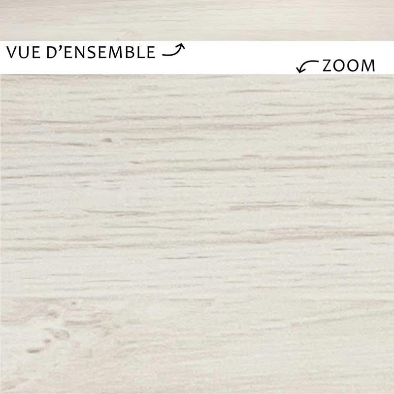 CHENE BLANCHI - Plinthe PVC lot de 10 L100xH. 8cm Beige Bois