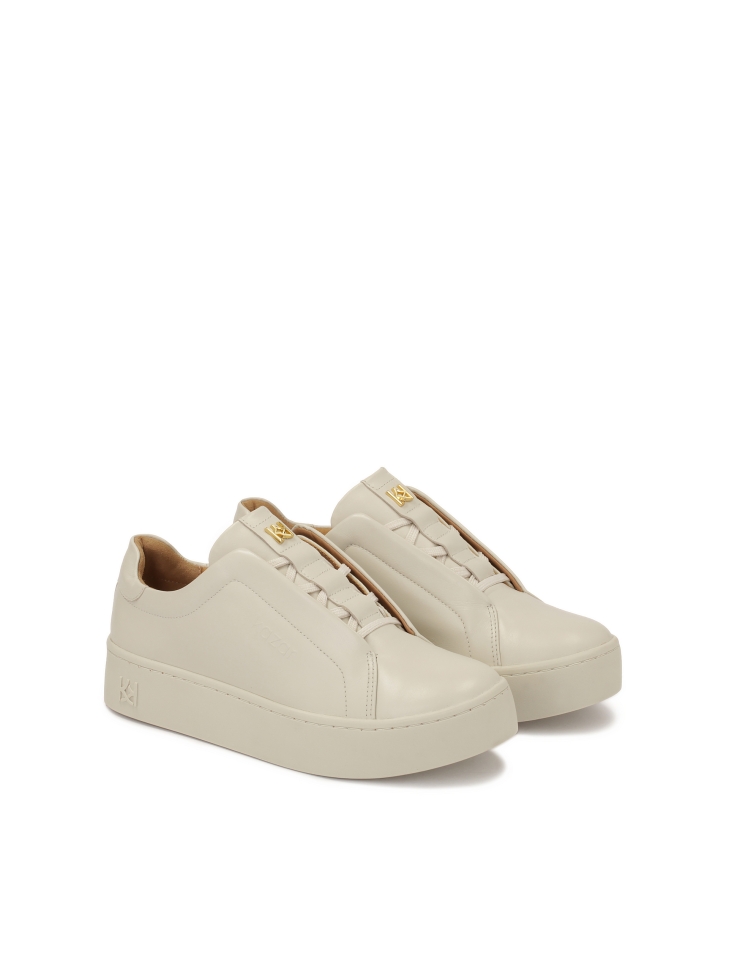 Comfortable sneakers on a thick sole