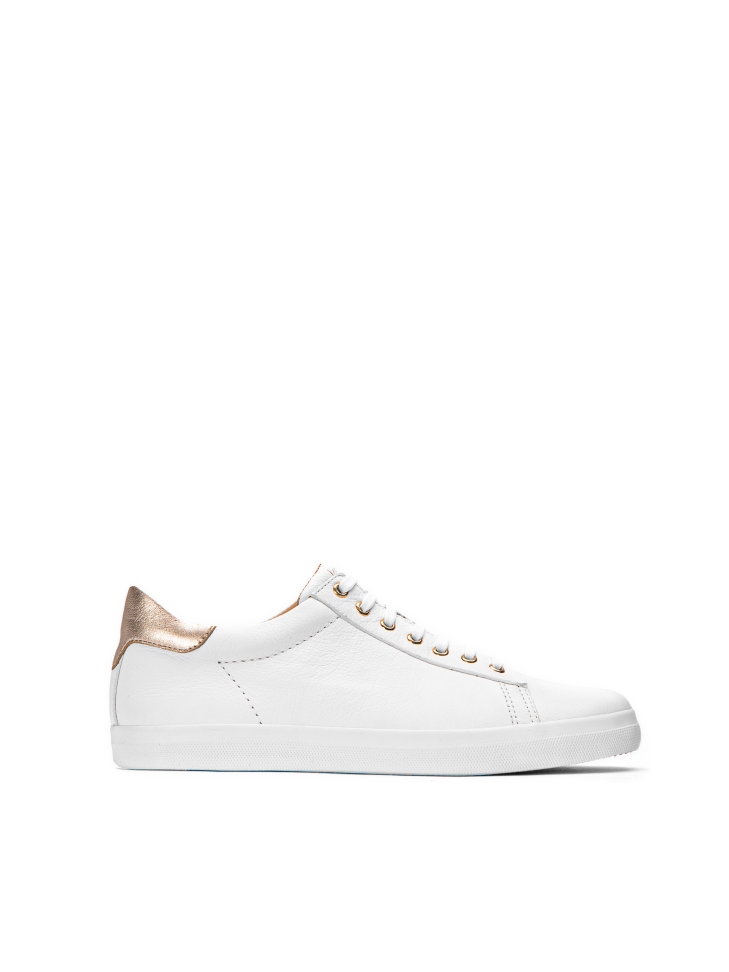 Ladies' white sneakers
