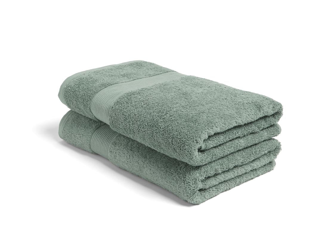 Yumeko douchelakens Terry - sea green - 70x140 - 2 st