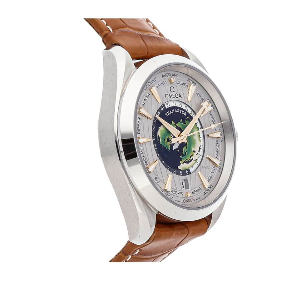 Omega Seamaster Aqua Terra Worldtimer Co-Axial Master Chronometer 220.93.43.22.99.001 Premium Copy 1:1