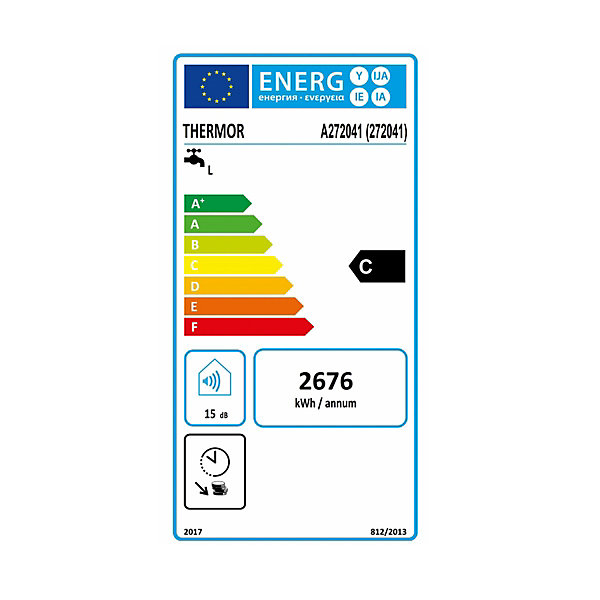 Chauffe-eau 250L vertical stable DURALIS ACI hybride monophasé D570 - THERMOR - 282074
