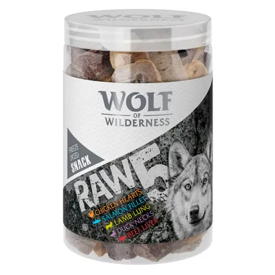 Wolf of Wilderness RAW 5 Mix Freeze-dried Snacks