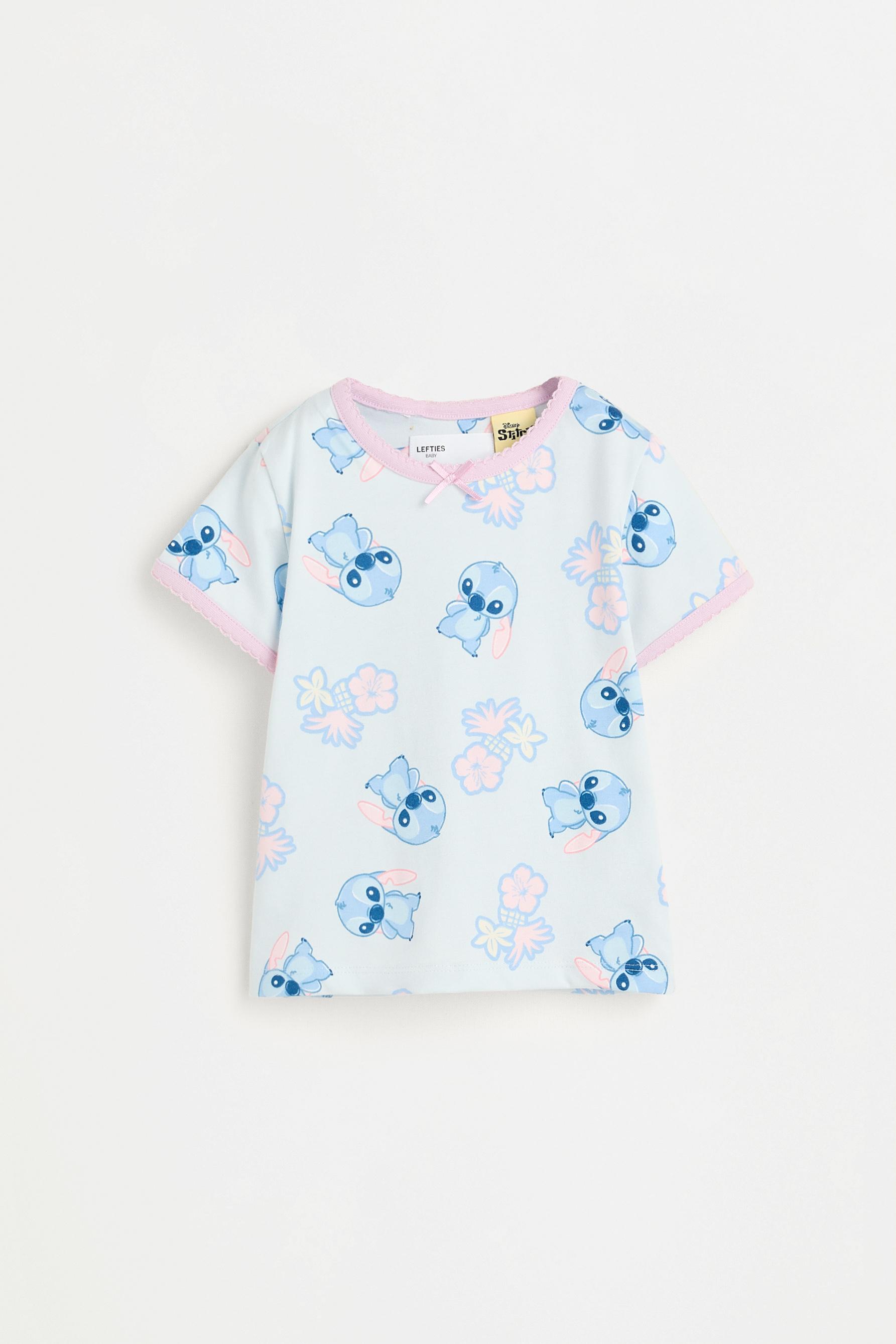 Pijama Stitch ©Disney ribete ondulado
