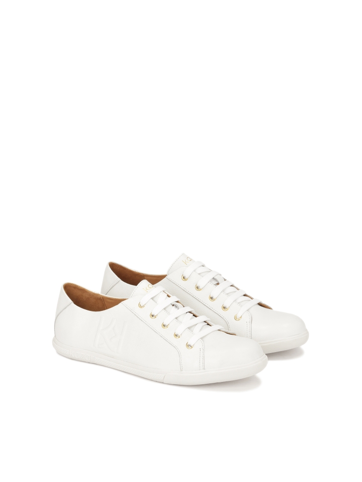Ladies' white sneakers