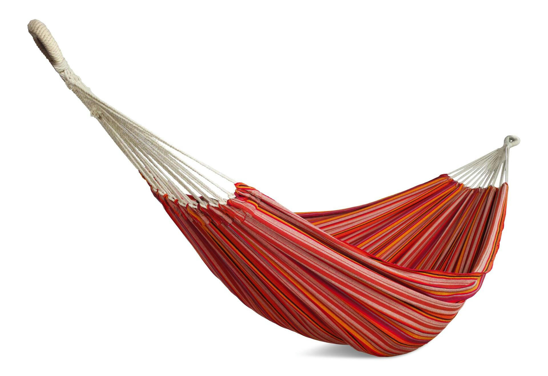 Bliss Hammocks Double Rope Hammock in a Bag for Patio/Backyard/Camping, Assorted, 60-in