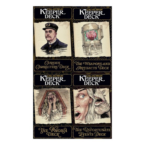 Call of Cthulhu Keeper Decks 2nd Edition