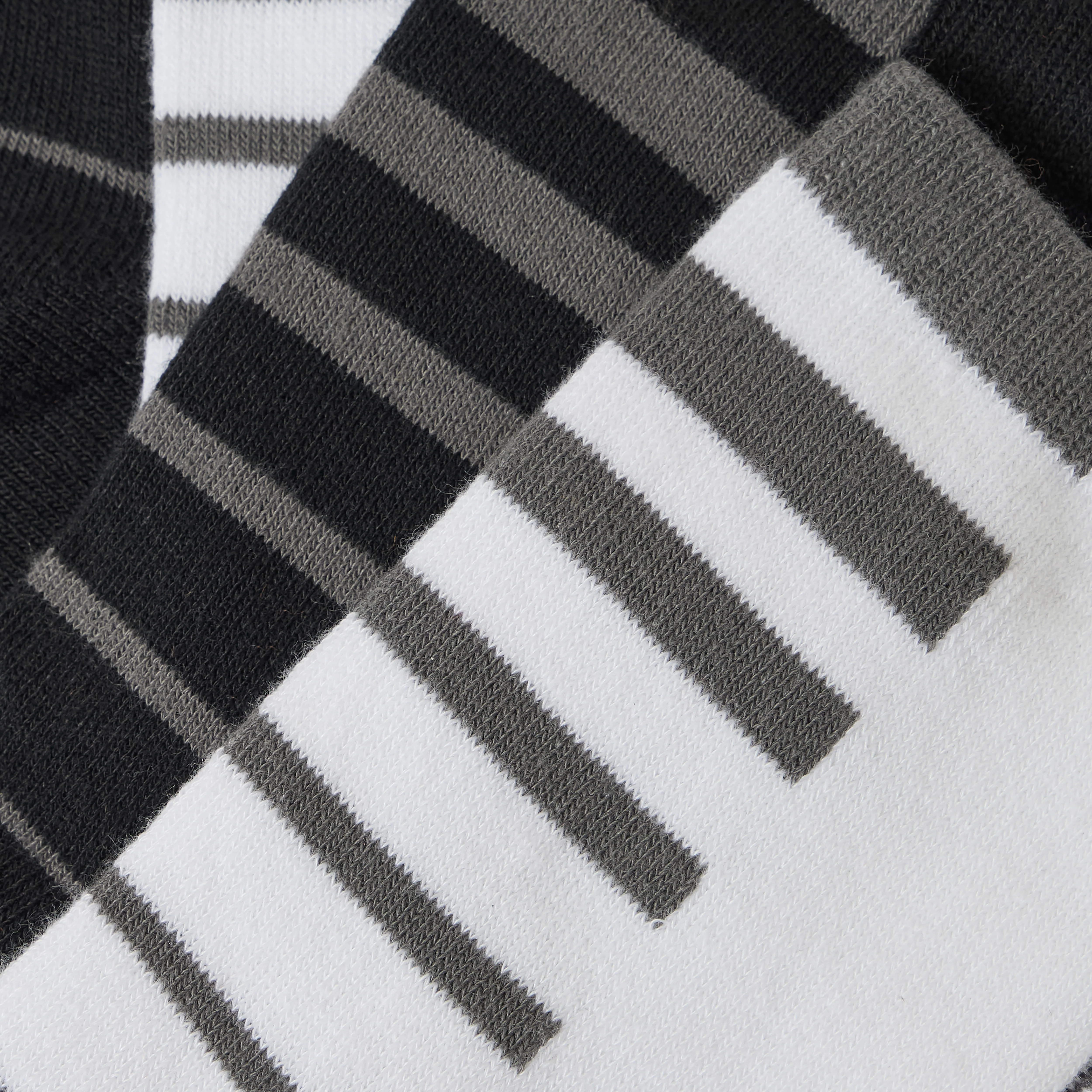 Coolmax® Stripe 2-Pack Socks - Black