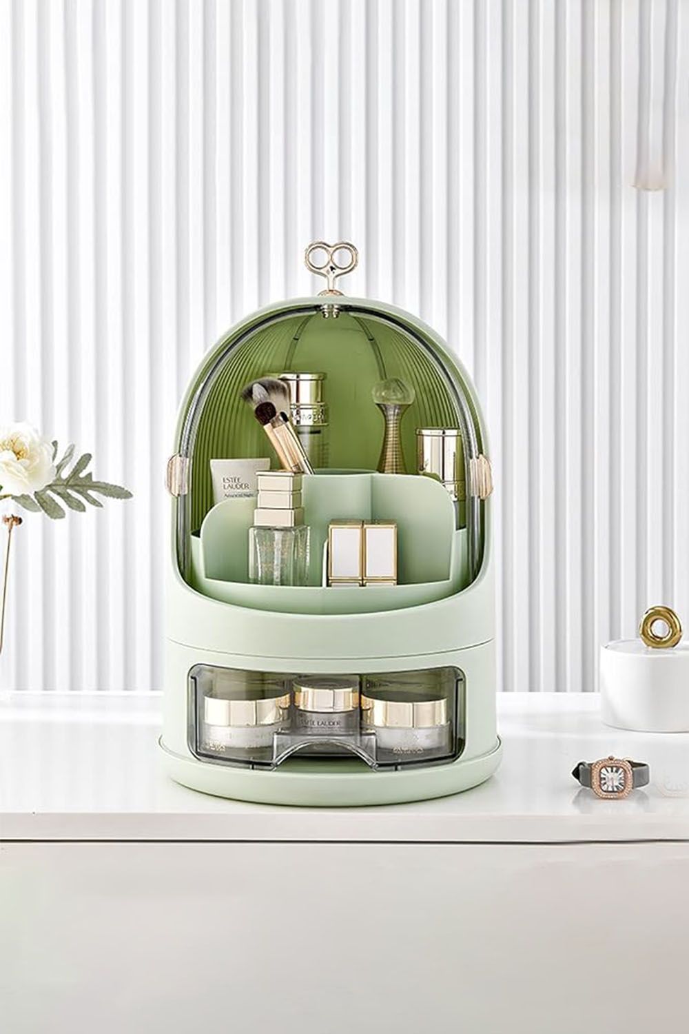 The hot sale Large Rotating Makeup Organizer Cosmetic Organiser