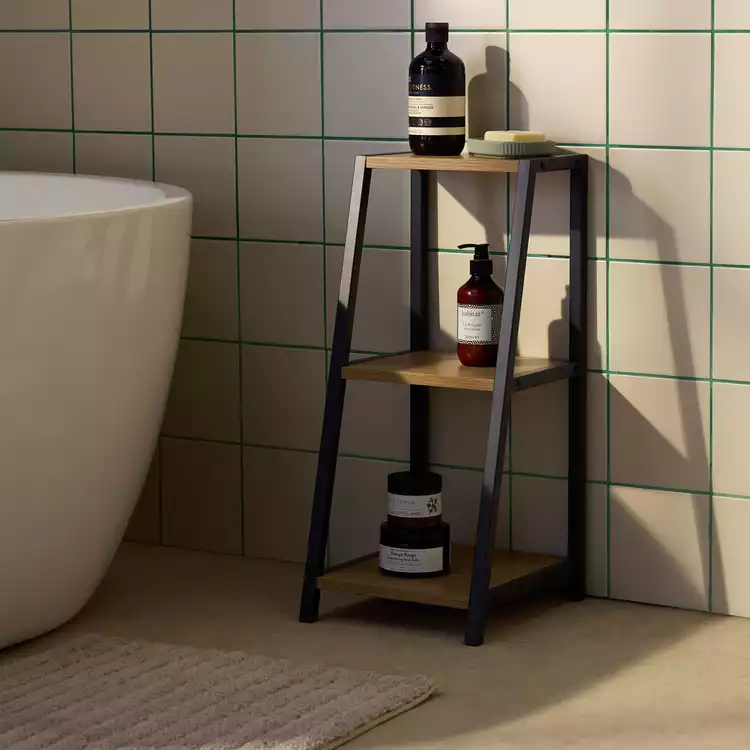 Habitat Loft Living 3 Tier Shelving Unit - Natural