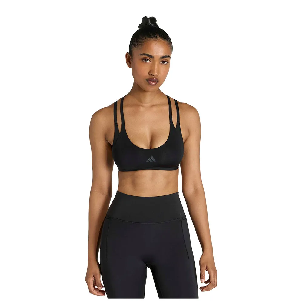 adidas Optime Workout Strappy Low Impact Sports Bra