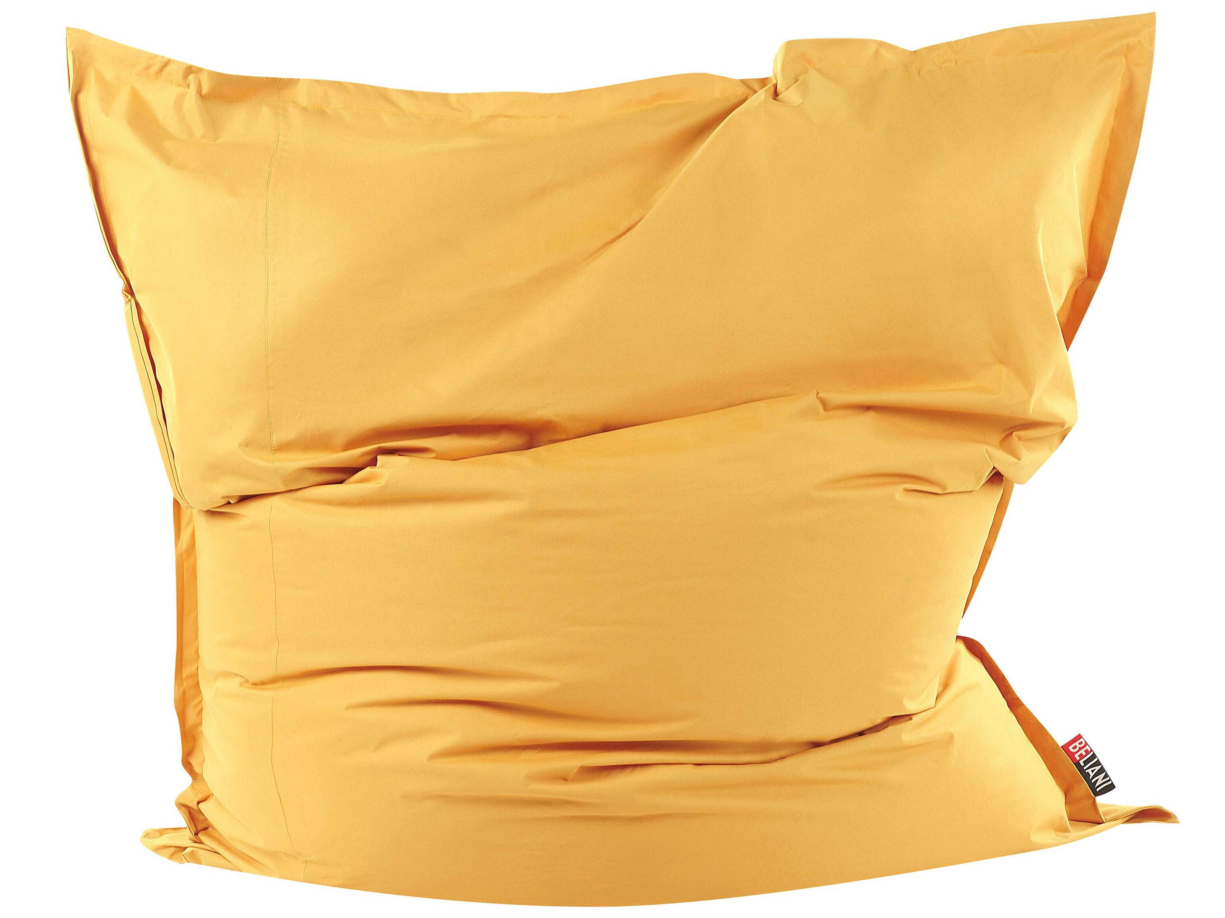 Bean Bag 600 L FUZZY 180 cm 230 cm Yellow
