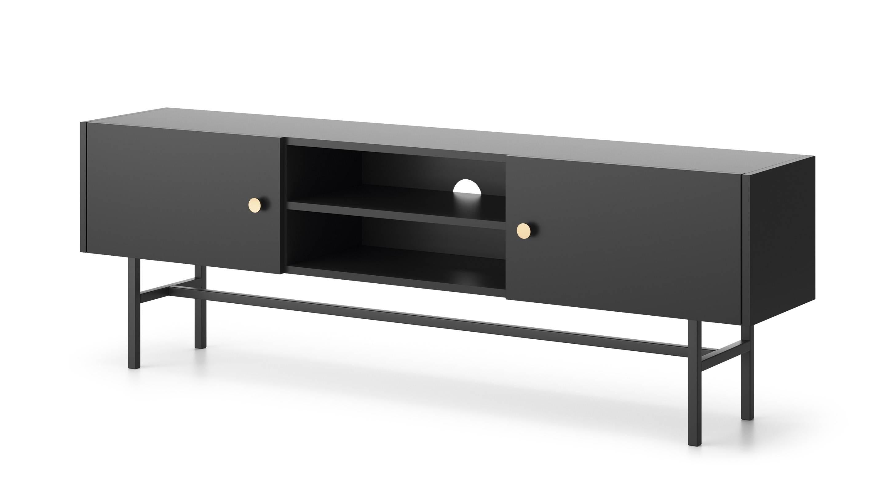 by fonQ Scandiva Tv-meubel - Zwart