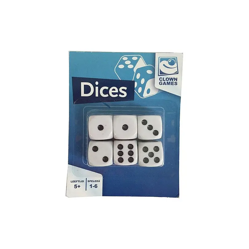 Würfelspiel 6er-Set Spiele