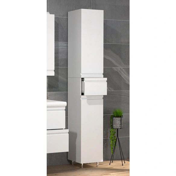 Hochschrank »Silora«, weiss