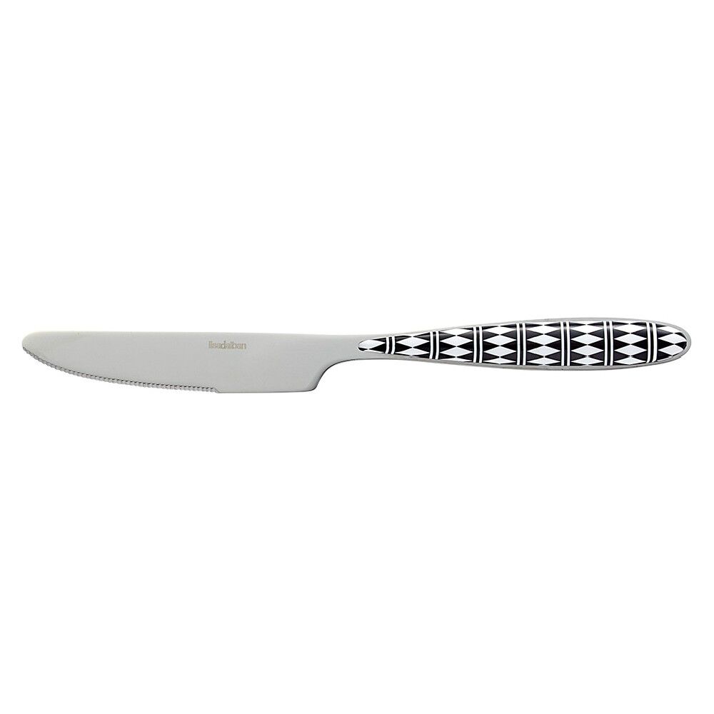 Couteau Losange noir et blanc