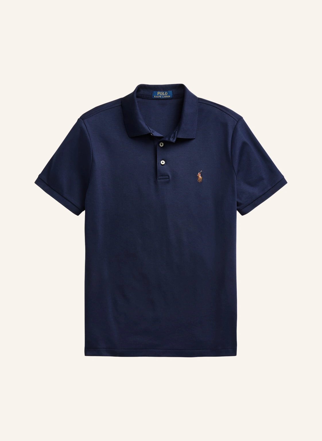 POLO RALPH LAUREN Jersey-Poloshirt Custom Slim Fit