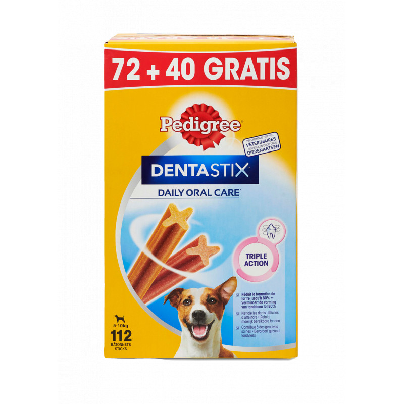 Dentastix Small 72   40 pièces gratuites PEDIGREE