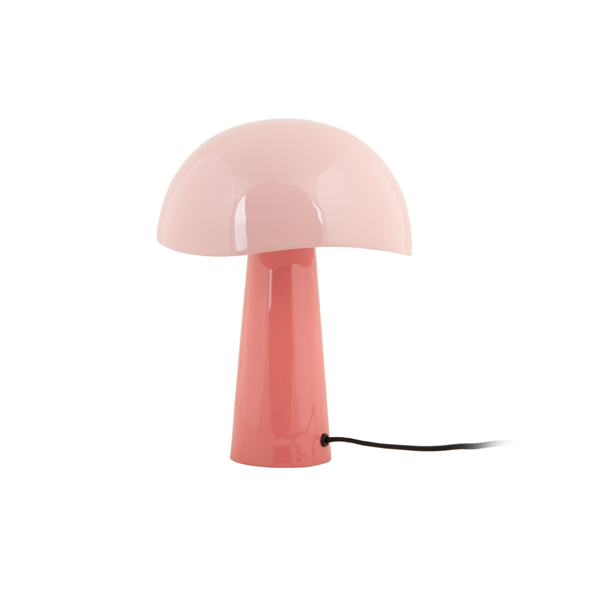 Leitmotiv tafellamp Grato - roze - 25x25x33cm - Paddenstoellamp