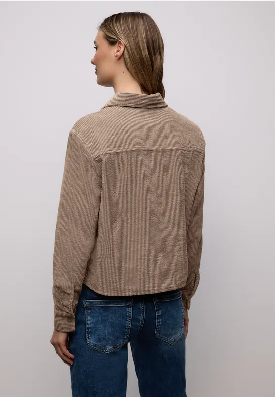 Cordhemdbluse