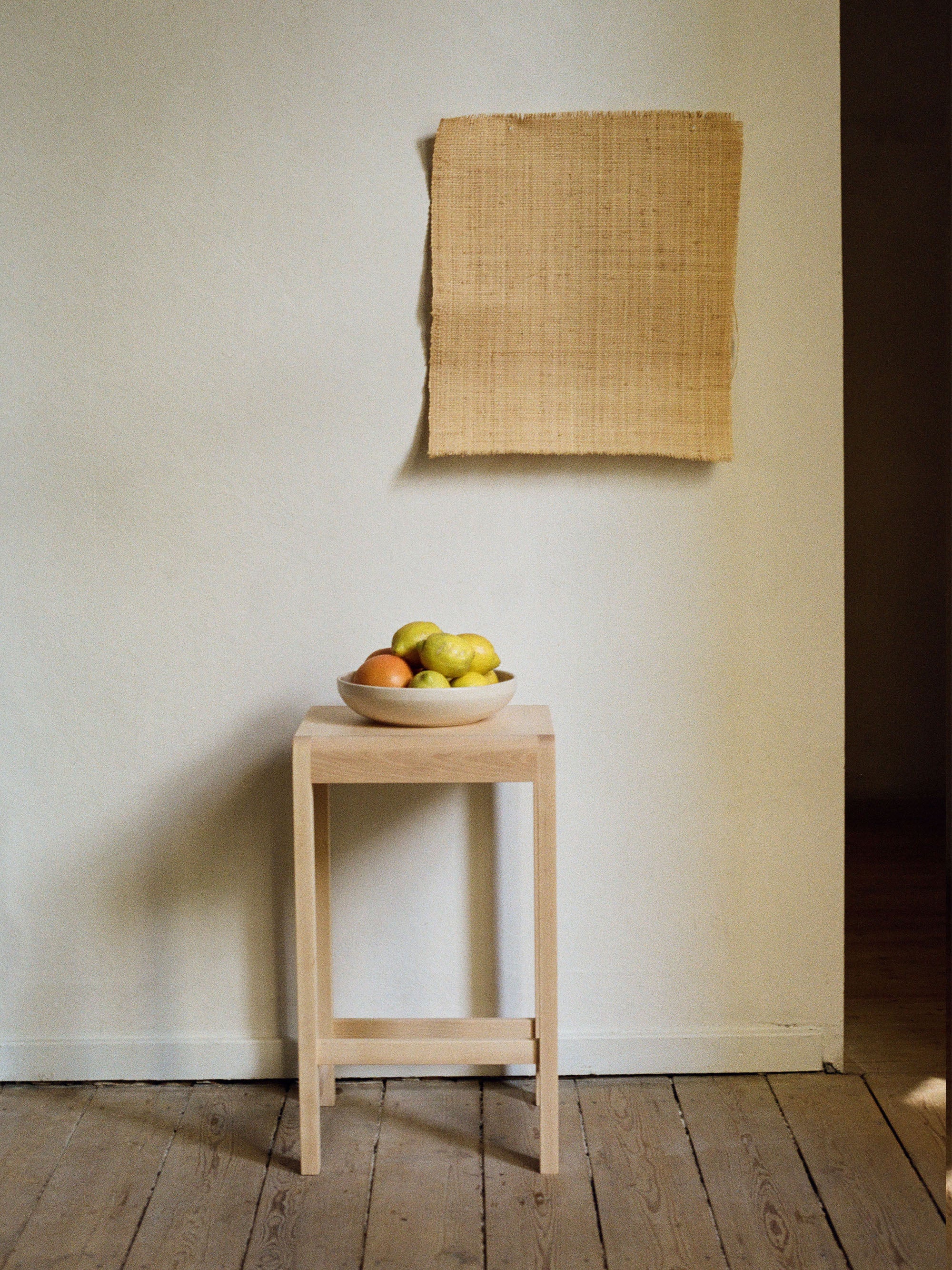 Thekenhocker 01 aus Birkenholz