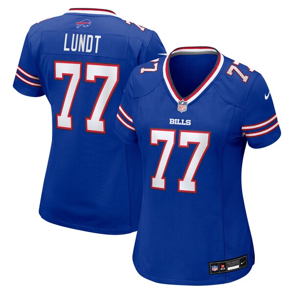 Chase Lundt Buffalo Bills Nike Women's Team Game Jersey -  Royal