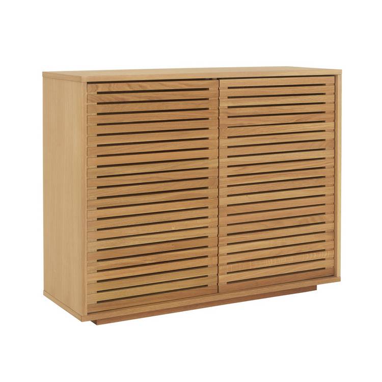 Habitat Max Oak Console Table - Natural