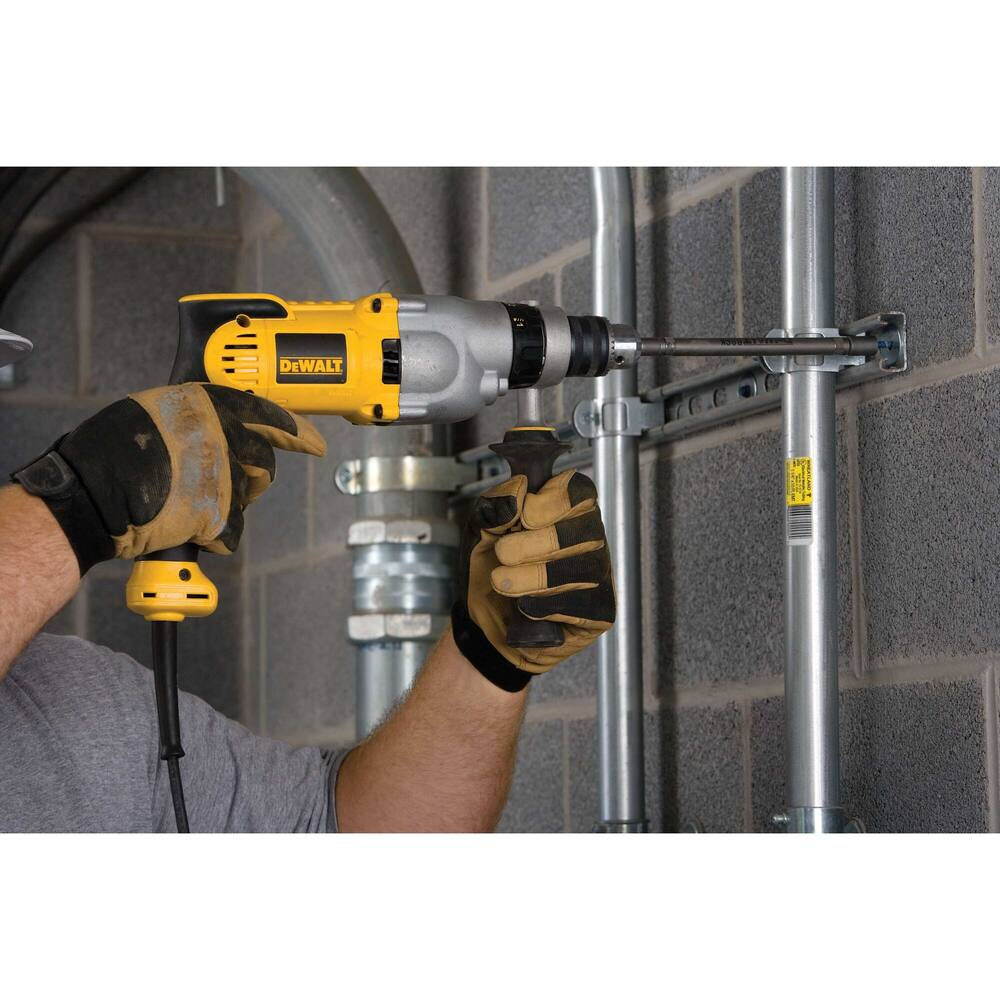 DEWALT DWD520 10 Amp Variable Speed Reverse 2-Speed Pistol Hammer Drill, 1/2-in