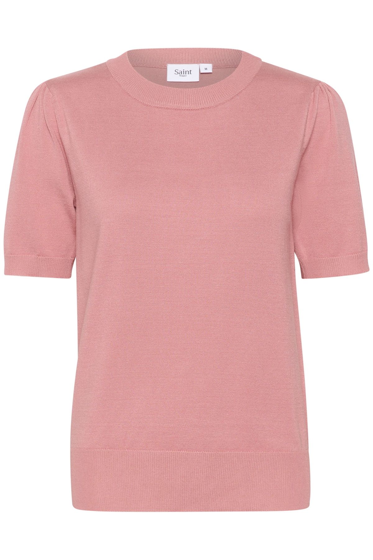 Saint Tropez MilaSz Short Sleeve Crew Neck Jumper