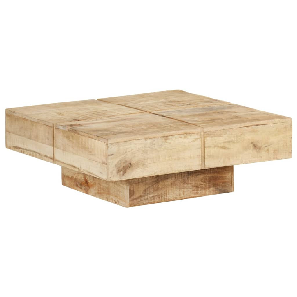 Stolik Kawowy Ława Stół Drewniany 80x80x28 Do Salonu Do Pokoju