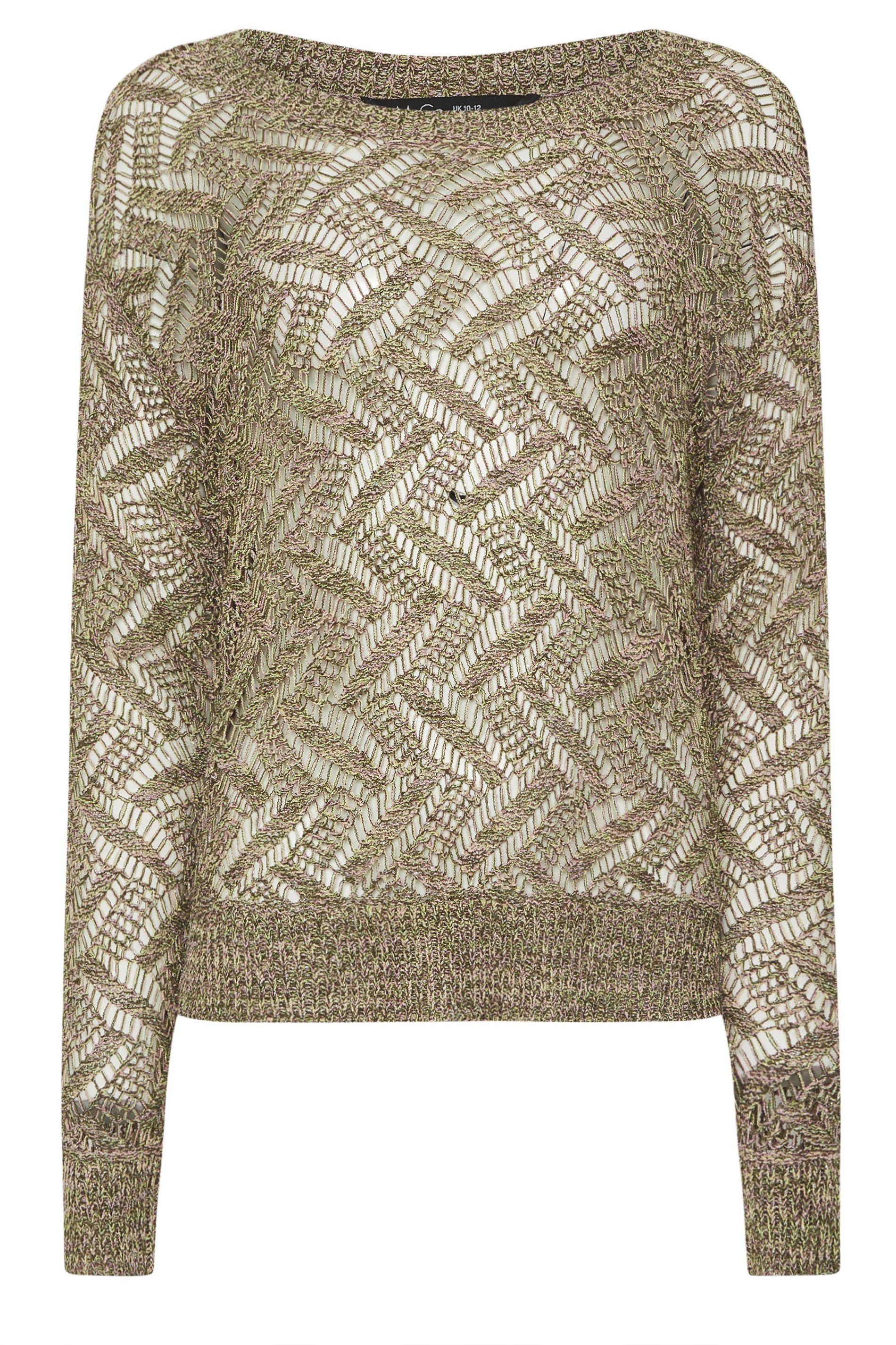 M&Co Open Stitch Knitted Jumper