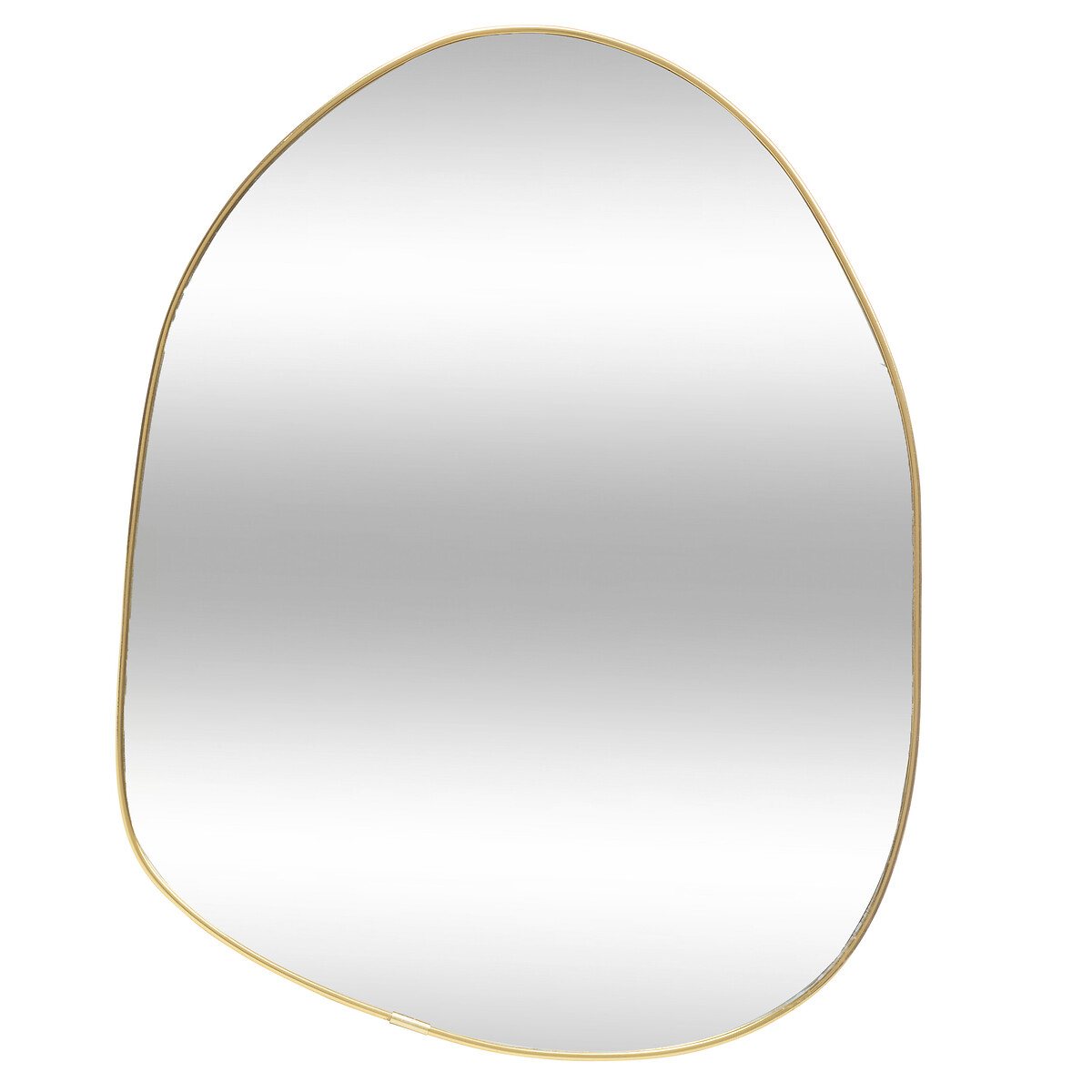 Mirror"Roman" Wood, golden, h.39 cm