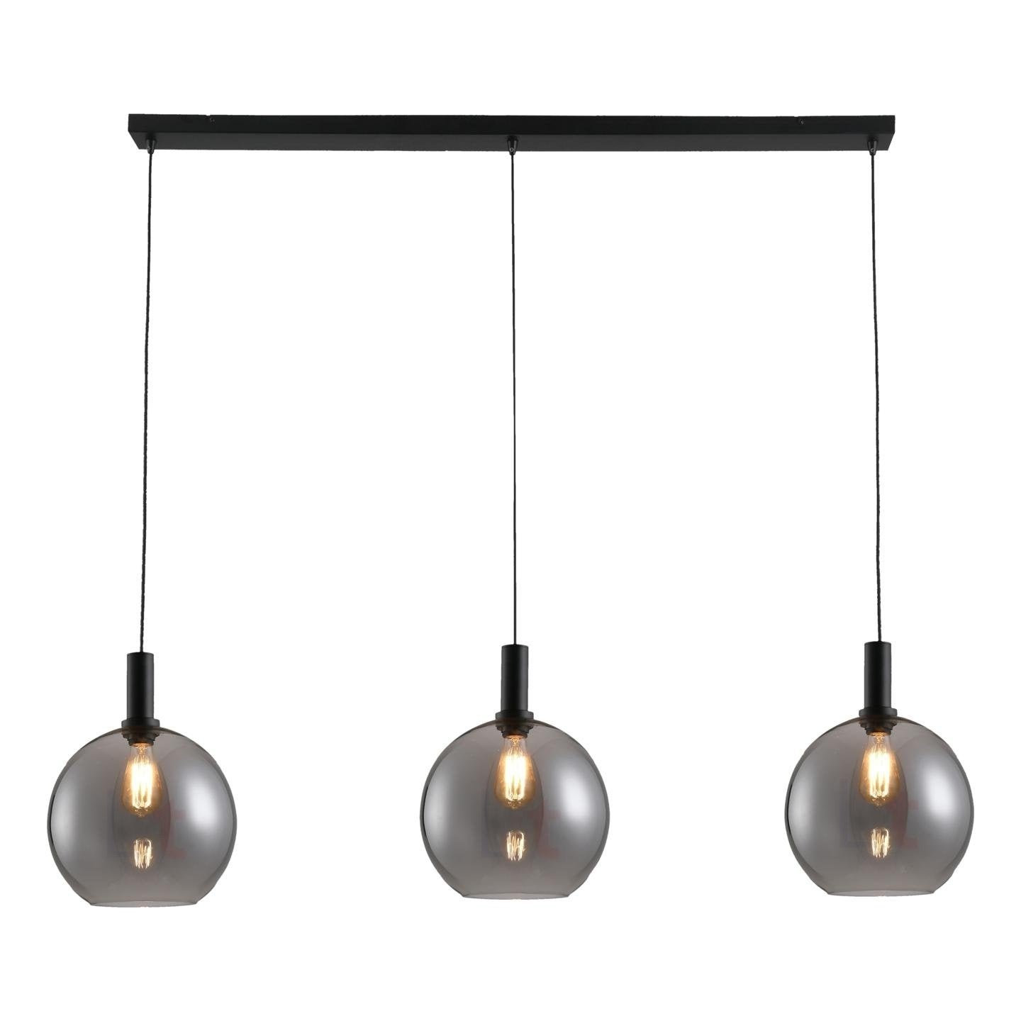 Freelight hanglamp Chandra - 3 lichts - 120 x 130  cm - zwart