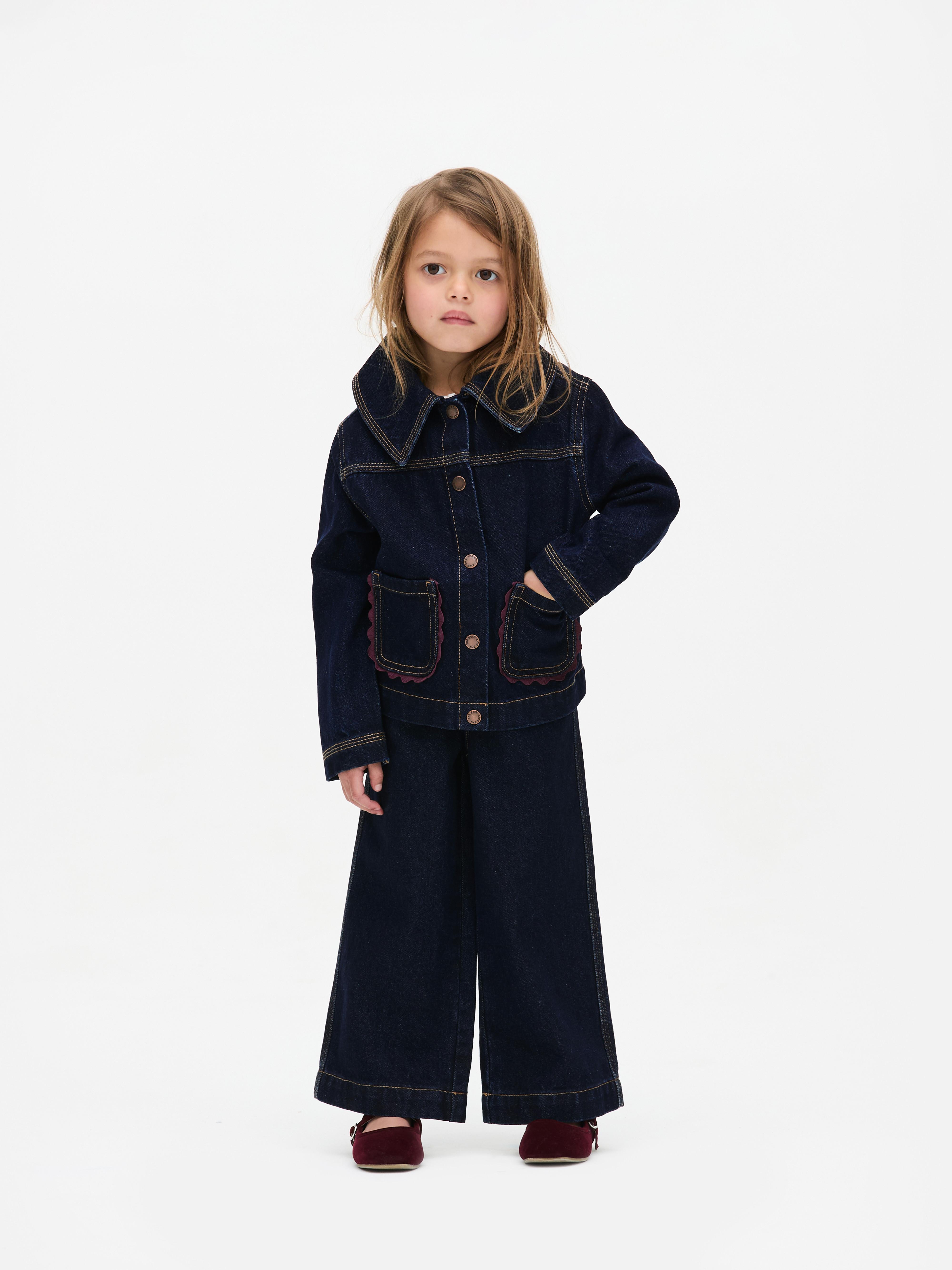 1.5-8yrs | The Edit Denim Shacket