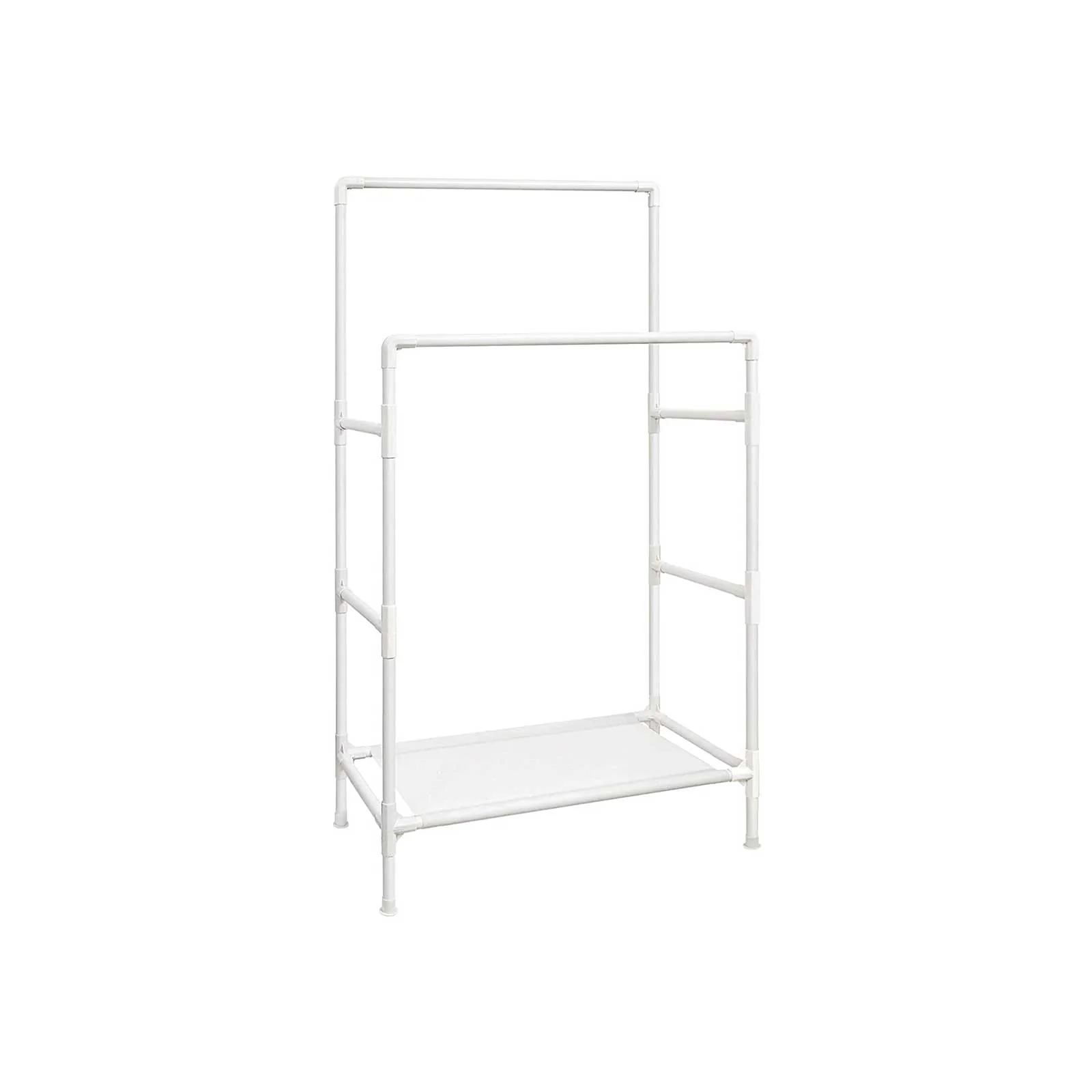 Portant à vêtements blanc