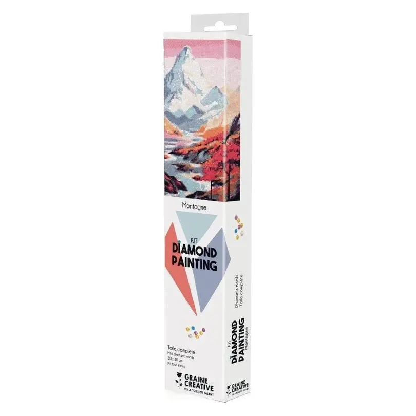 Bastelset Diamond Painting Berg