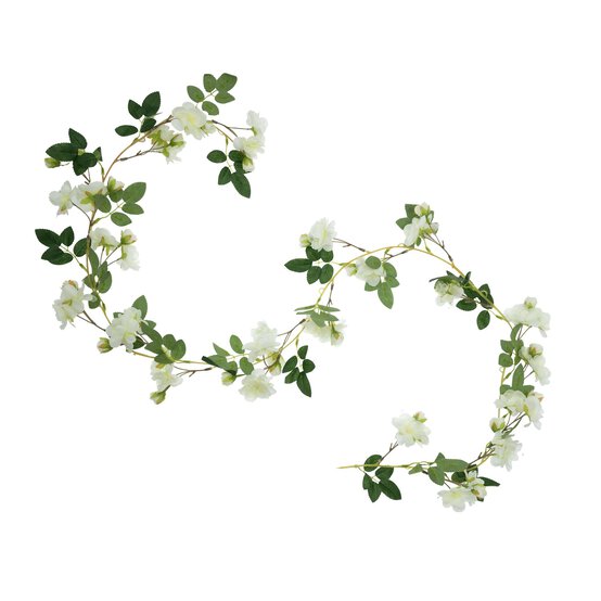 Cream Blossom Garland 1.8m