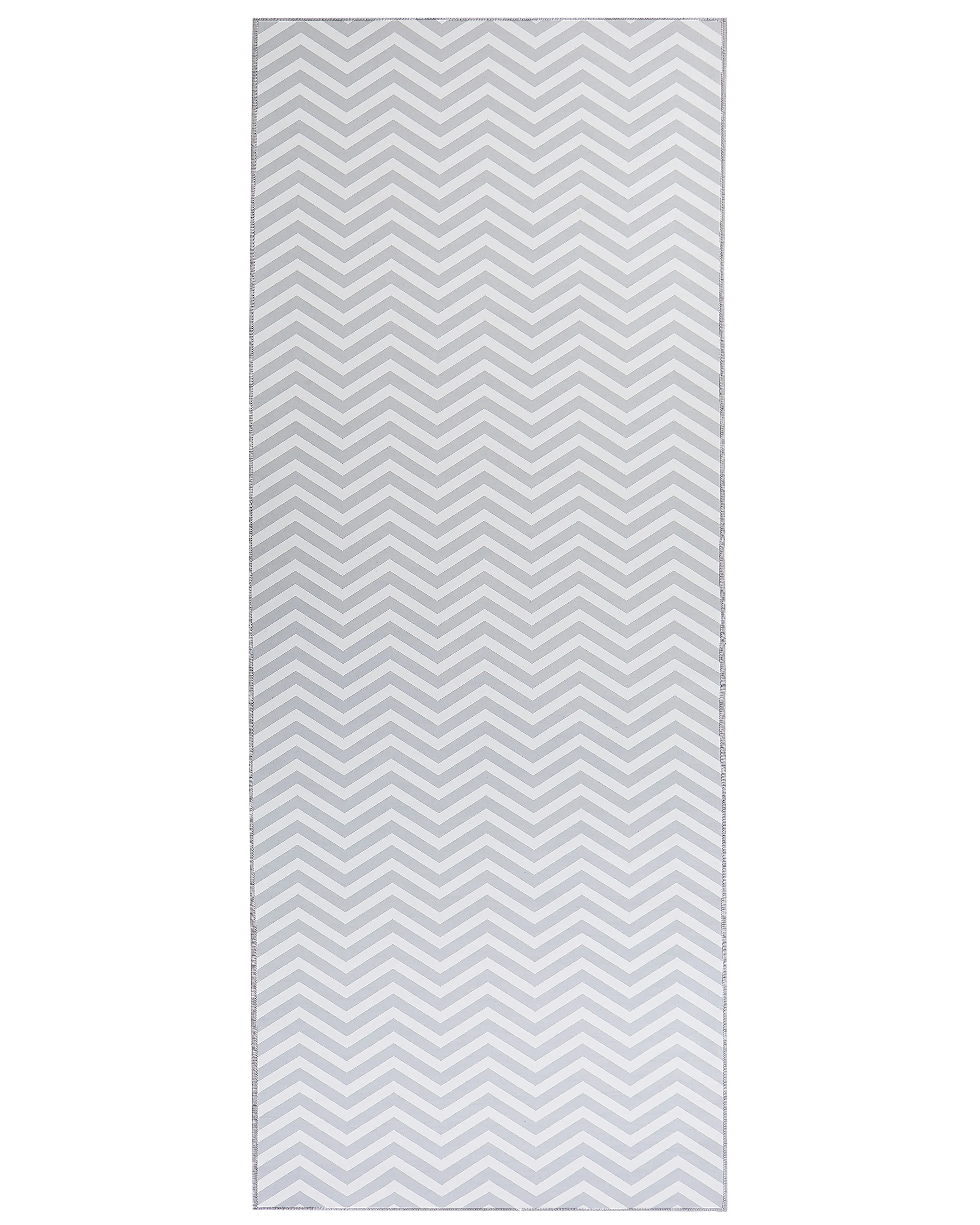 Rug SAIKHEDA White 70 x 200 cm