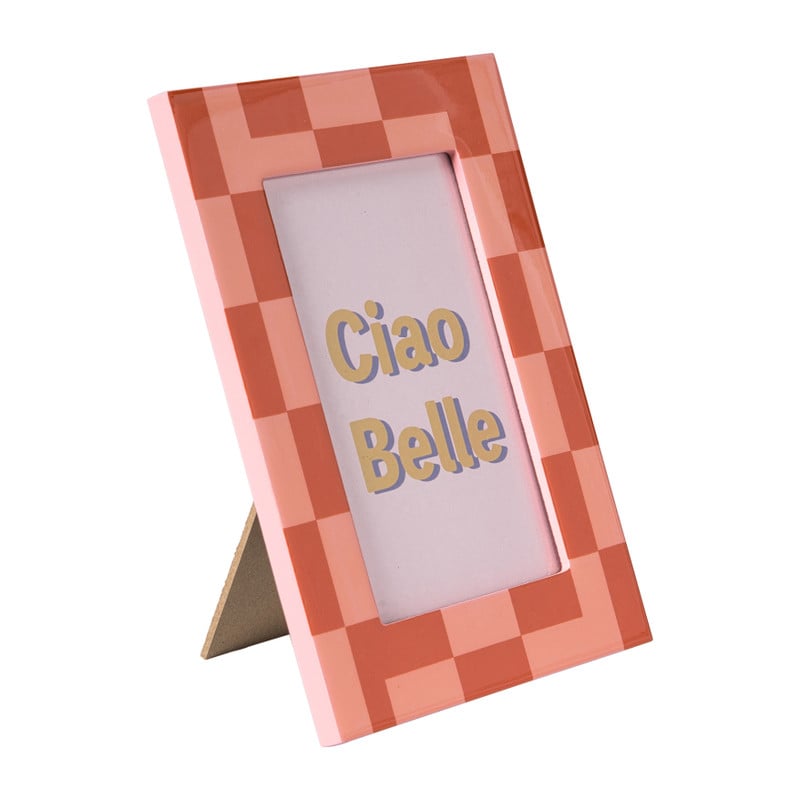 Fotolijst vlakken - roze - 10x15 cm