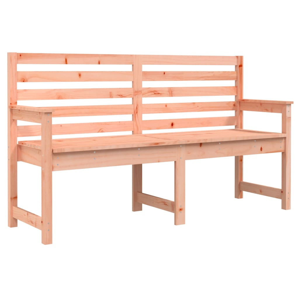 ławka ogrodowa Brąz 159.5 x 48 x 91.5 cm Drewno vidaXL