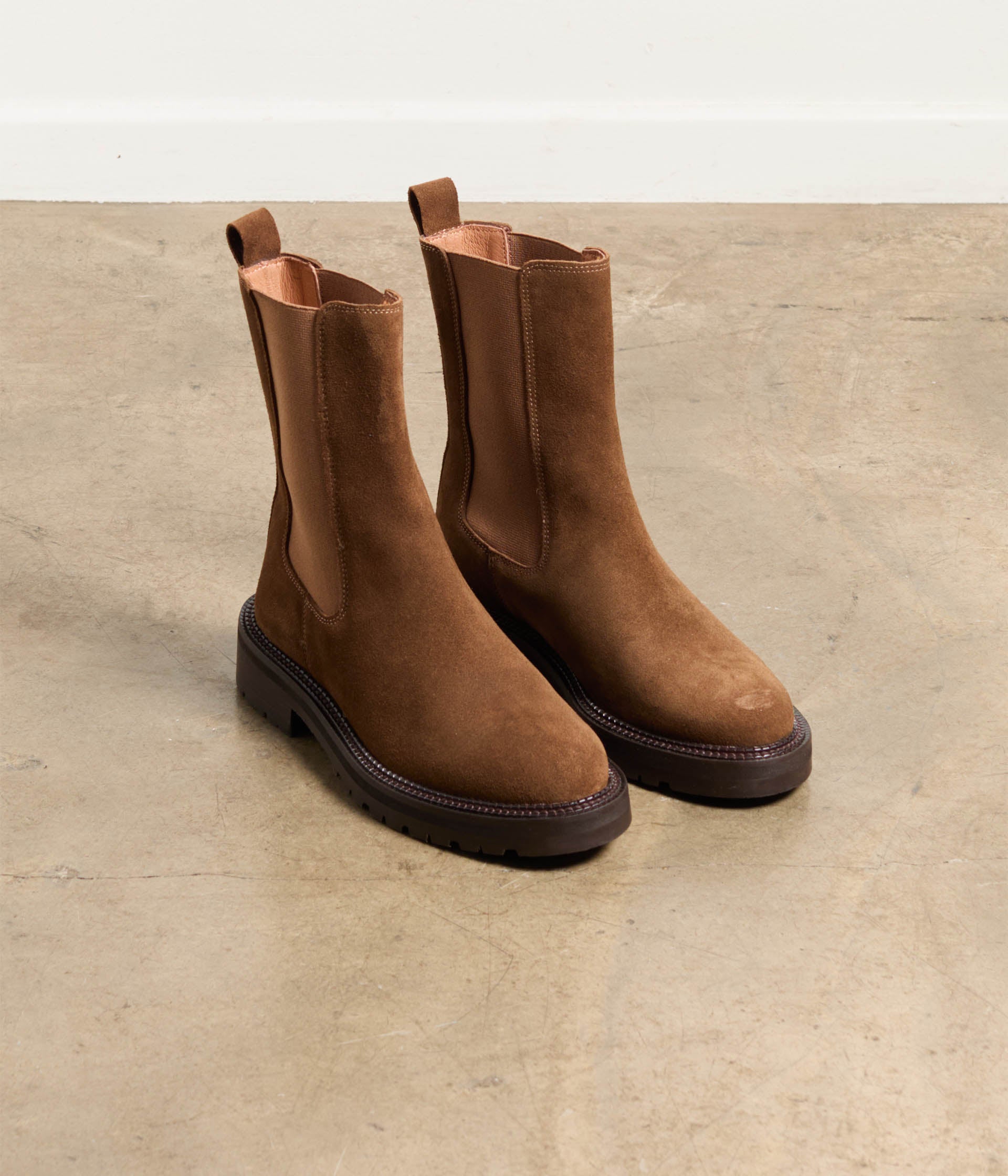 Chelsea boots taupe Galina