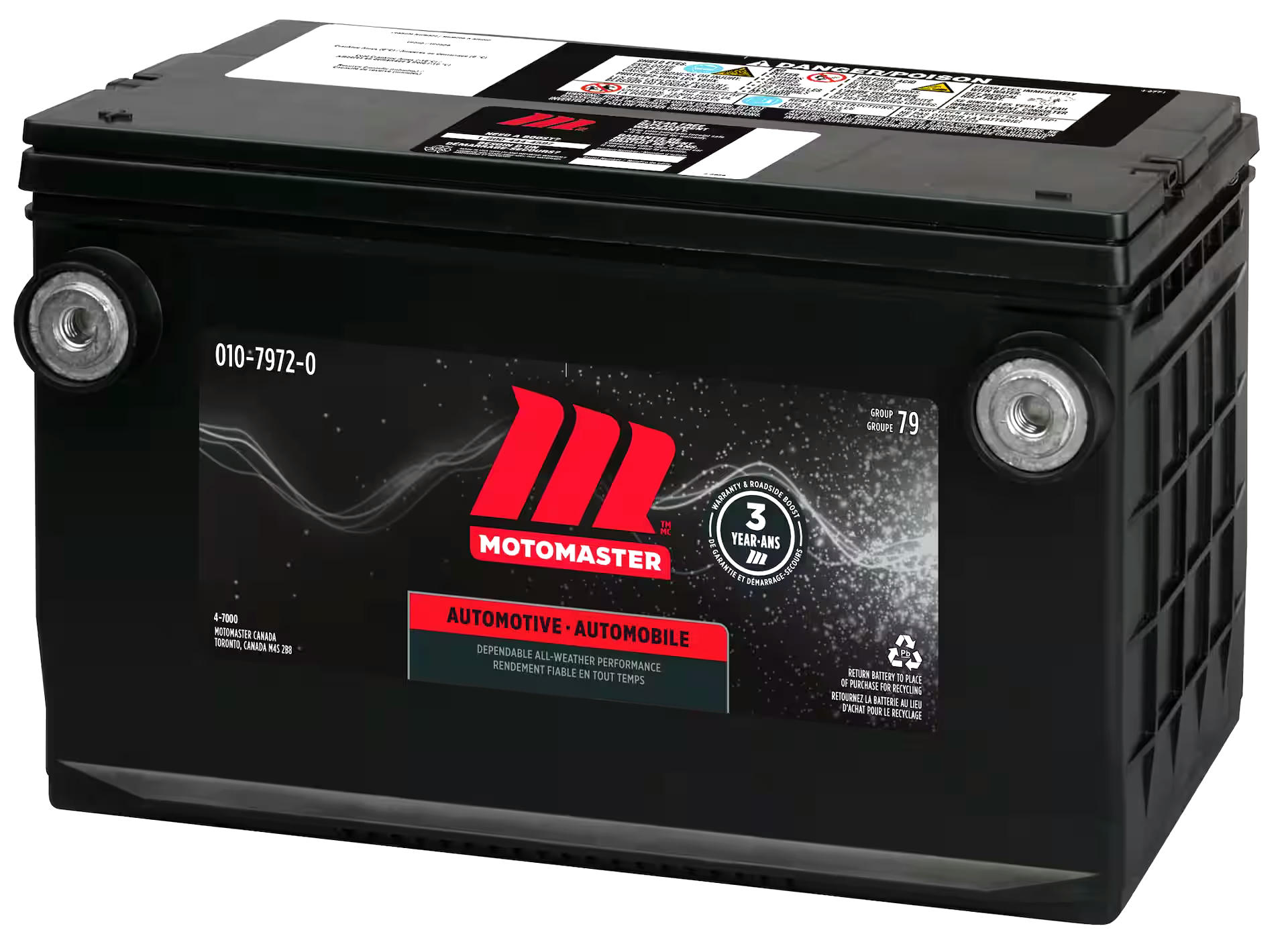 MOTOMASTER Group Size 79 Battery, 840 CCA