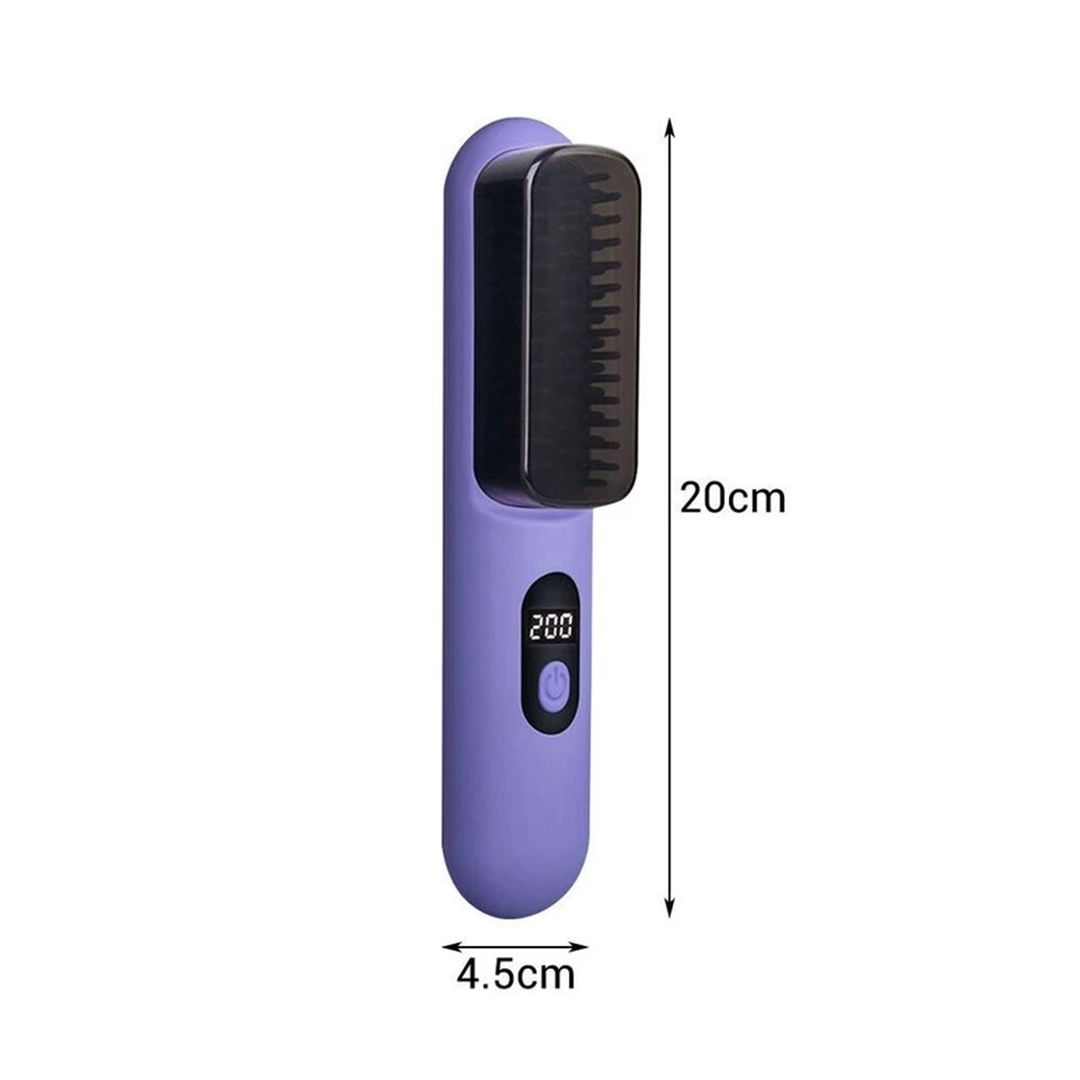 Kelvenix Electric Beard Straightener Brush