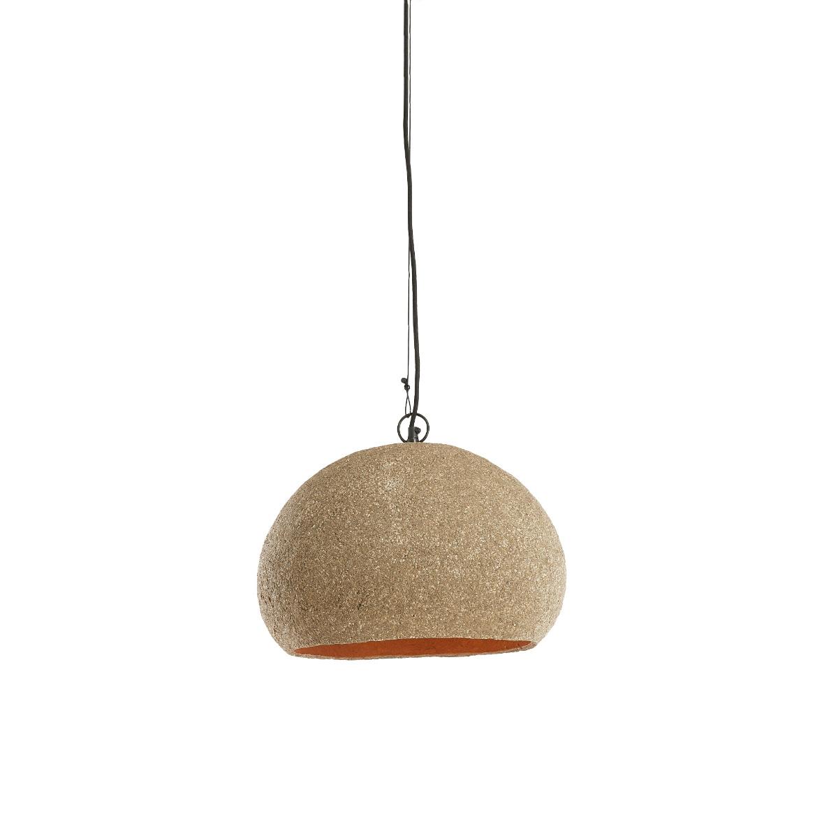 Light & Living - Celmira hanglamp ø40x28 cm - donkergrijs